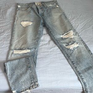 CURRENT/ELLIOT boyfriend jeans